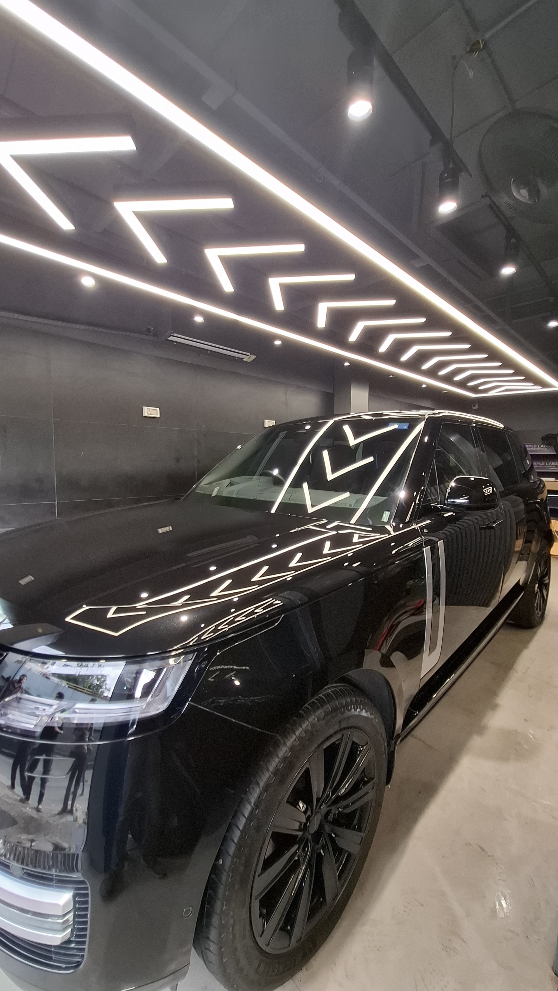 Land Rover Defender with paint protection film at Shine My Ride