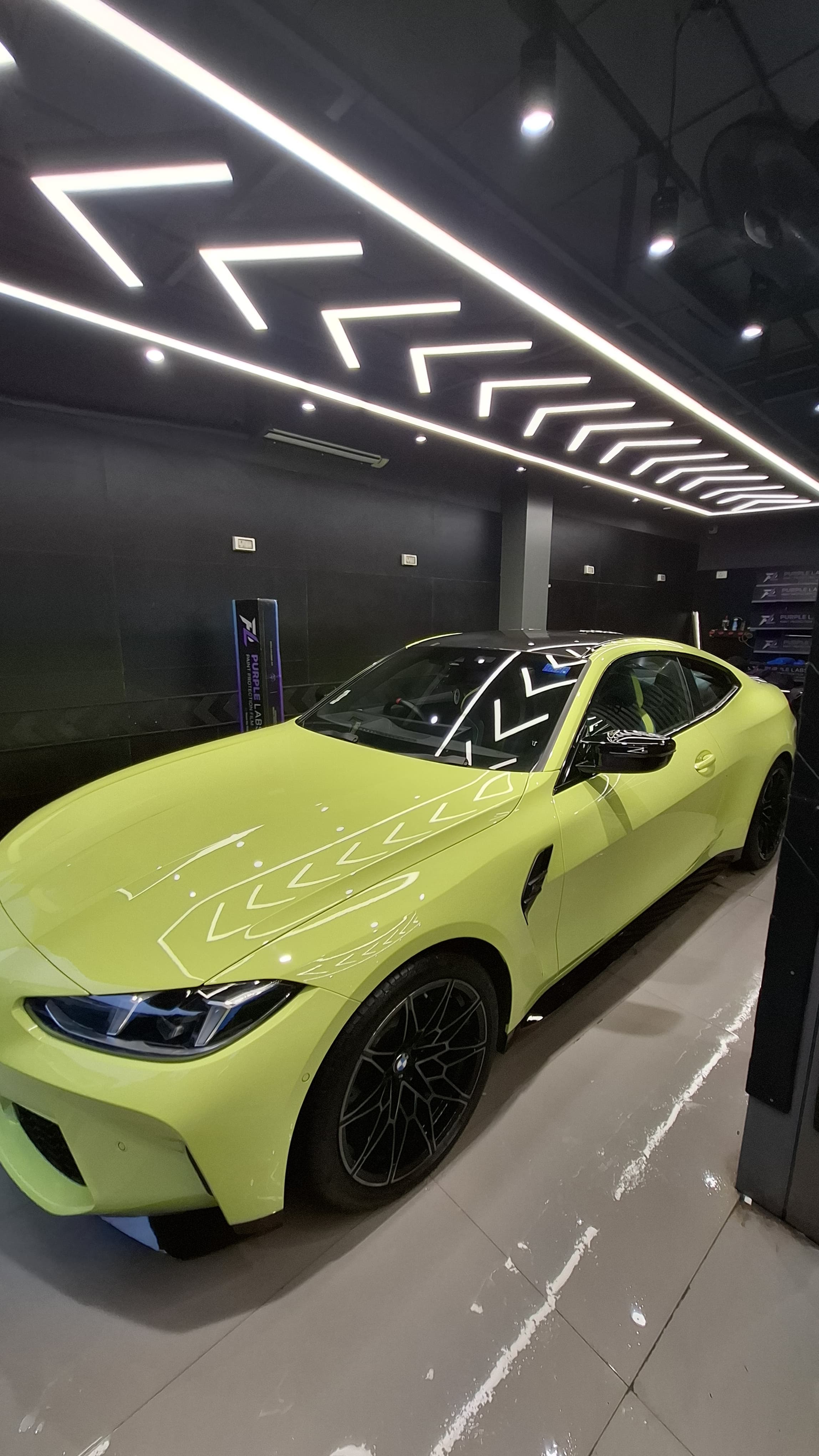 BMW M4 with paint protection film at Shine My Ride